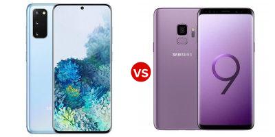 Compare Samsung Galaxy S20 5G UW vs Samsung Galaxy S9