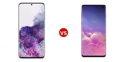 Compare Samsung Galaxy S20 vs Samsung Galaxy S10
