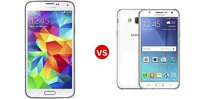Compare Samsung Galaxy S5 vs Samsung Galaxy J7