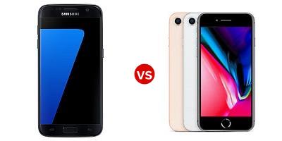Compare Samsung Galaxy S7 edge vs Apple iPhone 8