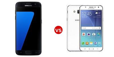 Compare Samsung Galaxy S7 edge vs Samsung Galaxy J7