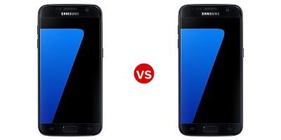 Compare Samsung Galaxy S7 edge vs Samsung Galaxy S7 edge