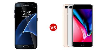 Compare Samsung Galaxy S7 vs Apple iPhone 8 Plus