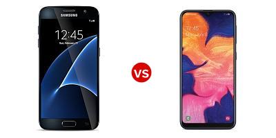 Compare Samsung Galaxy S7 vs Samsung Galaxy A10e