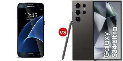 Compare Samsung Galaxy S7 vs Samsung Galaxy S24 Ultra