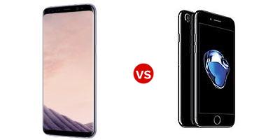 Compare Samsung Galaxy S8+ vs Apple iPhone 7