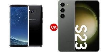 Compare Samsung Galaxy S8 vs Samsung Galaxy S23