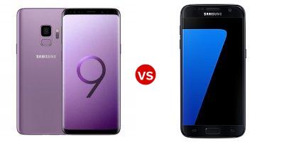 Compare Samsung Galaxy S9 vs Samsung Galaxy S7 edge