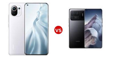 Compare Xiaomi Mi 11 vs Xiaomi Mi 11 Ultra