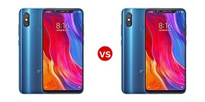 Compare Xiaomi Mi 8 vs Xiaomi Mi 8