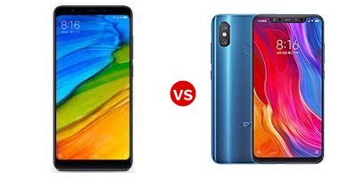 Compare Xiaomi Redmi 5 vs Xiaomi Mi 8
