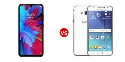 Compare Xiaomi Redmi 7 vs Samsung Galaxy J7