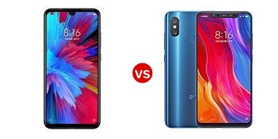 Compare Xiaomi Redmi Note 7 vs Xiaomi Mi 8