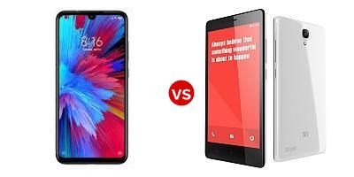 Compare Xiaomi Redmi Note 7 vs Xiaomi Redmi Note
