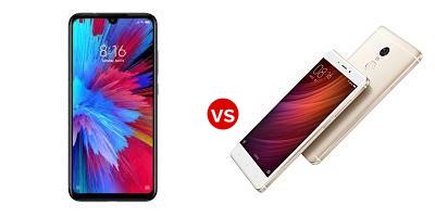 Compare Xiaomi Redmi Note 7 vs Xiaomi Redmi Note 4